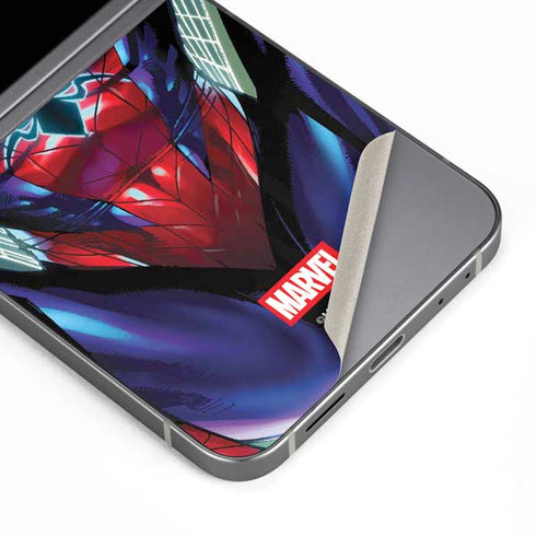 Marvel Spiderman Spiderman Armor MK IV Galaxy Z Flip6 Skin